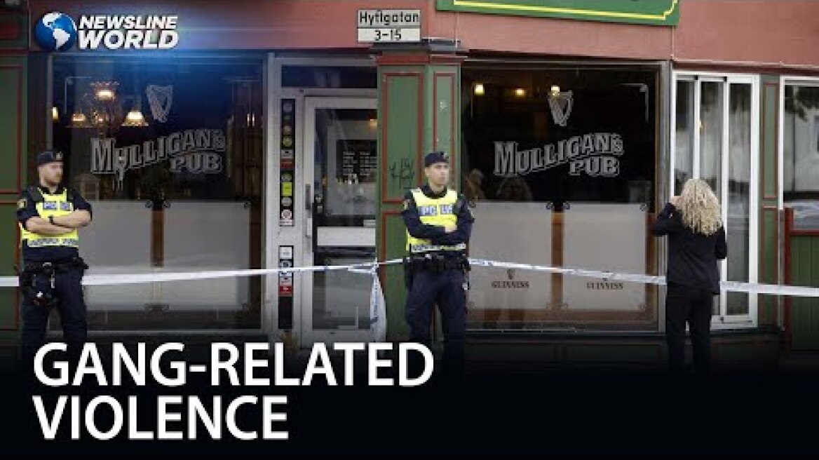 2 dead after gunman opens fire in Swedish pub