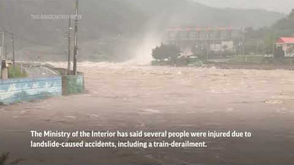 Landslides, floods kill several in South Korea