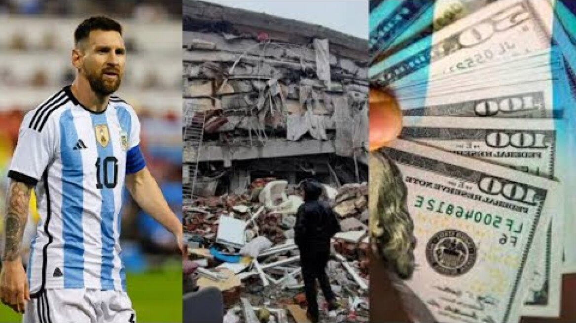 Lionel Messi Donated 3.5 Million Euros To Turkey And Syria | Lionel Messi Is A Generous Man