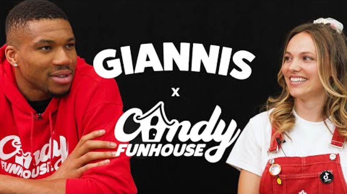 Giannis Antetokounmpo X Candy Funhouse Partnership Announcement