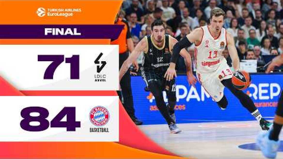 Fourth straight VICTORY dance | ASVEL - Bayern | BASKETBALL HIGHLIGHTS R7 2024-25