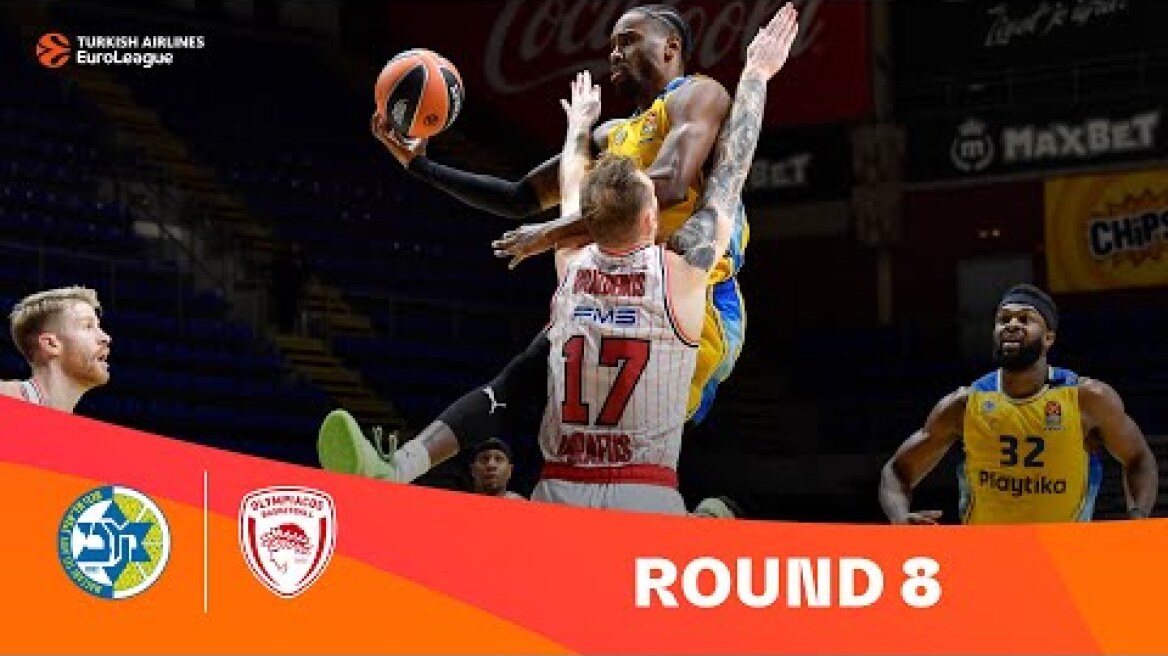 Maccabi-Olympiacos | Round 8 Highlights | 2023-24 Turkish Airlines EuroLeague