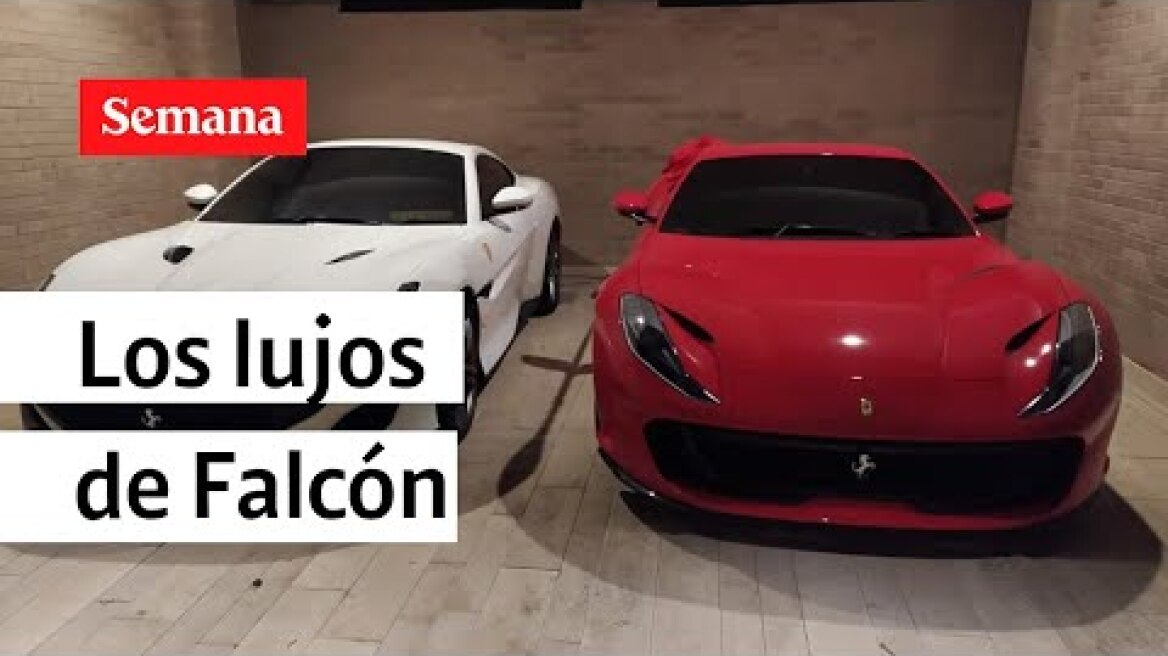 La mansión, el Ferrari y los lujos del recién extraditado alias Falcón | Semana Noticias