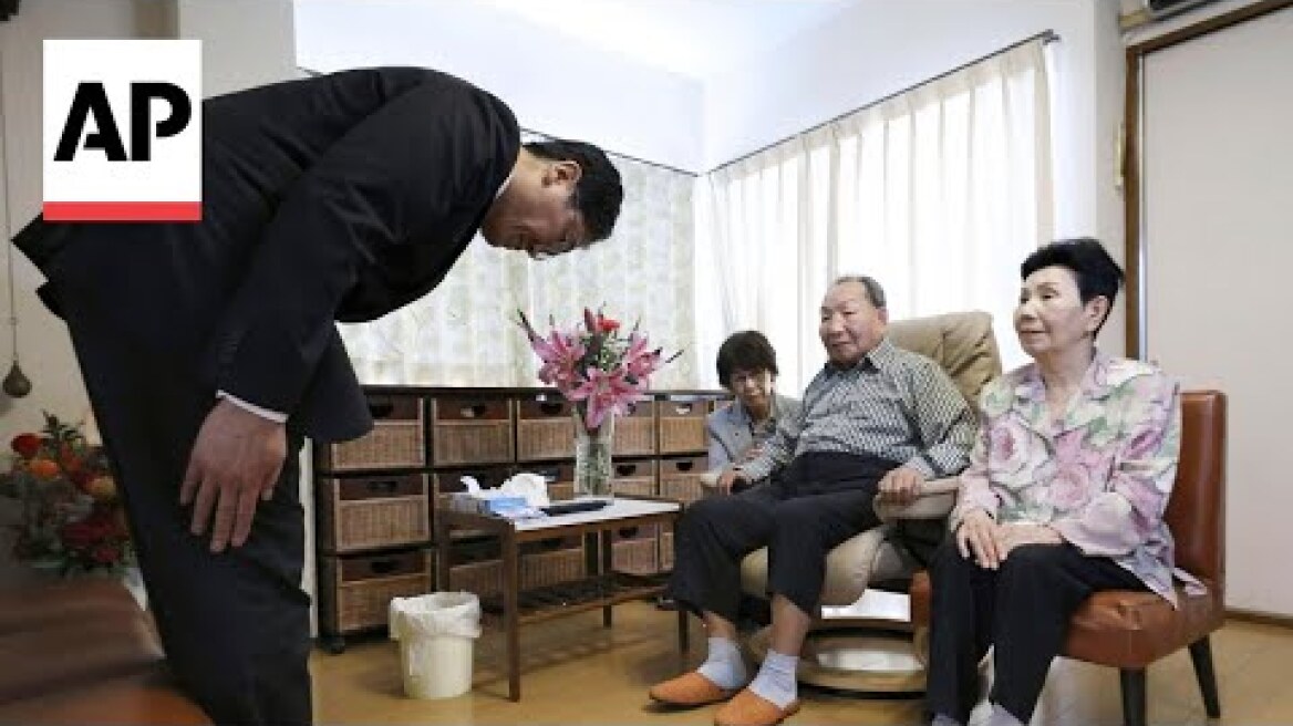 A police chief in Japan apologizes to a man acquitted after 50 years on death row