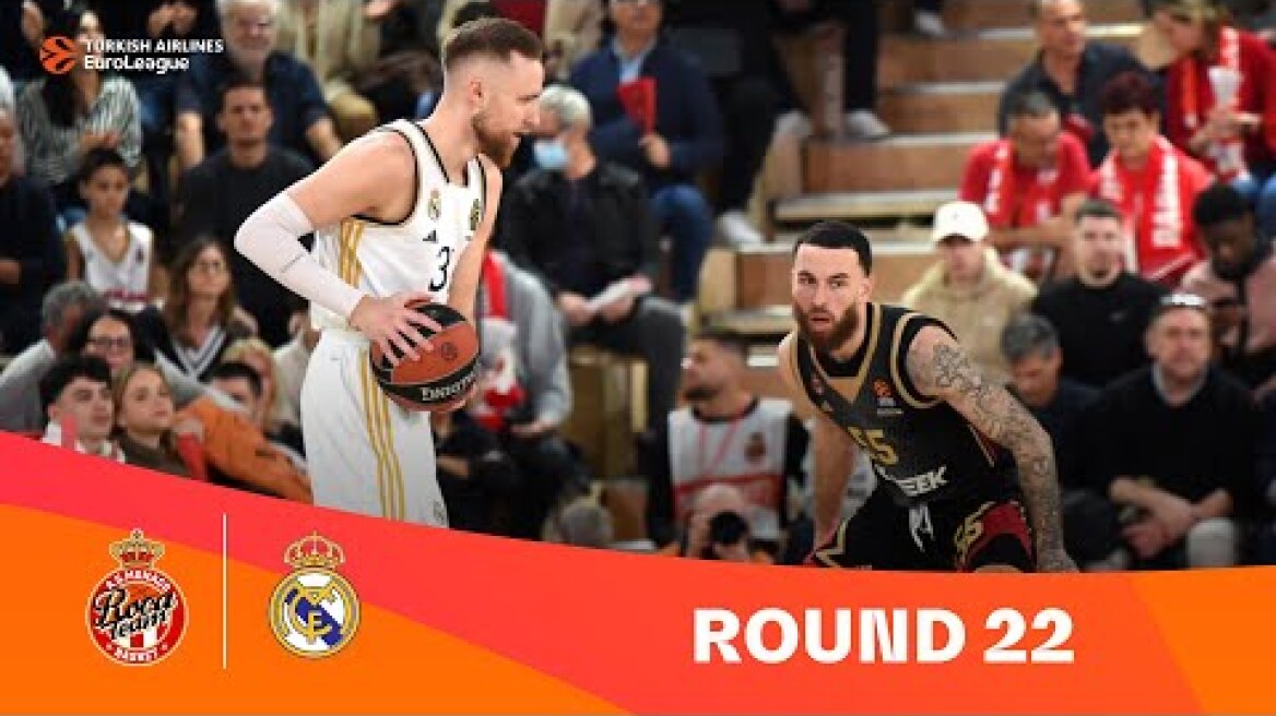 Monaco - Real Madrid |  Highlights of Round 22 |  Turkish Airlines Europa League 2023-24