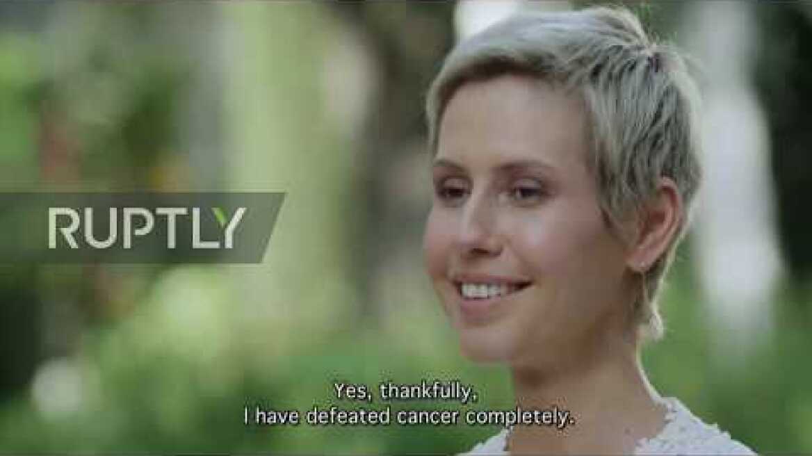 Syria: Asma al-Assad holds first TV interview after defeating breast cancer