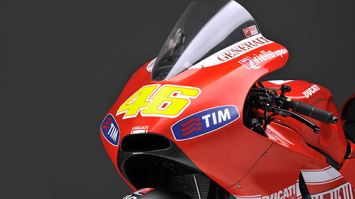 Ντεμπούτο με Ducati στην Βαλένθια ο Valentino Rossi