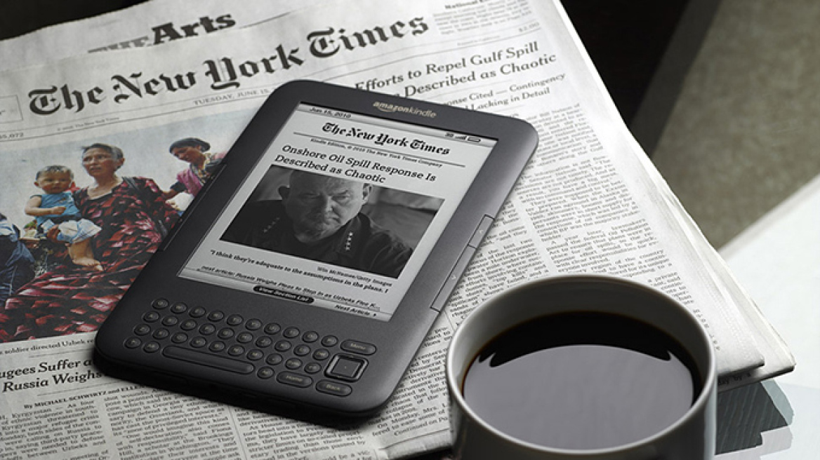 Ανεβάζει τον πήχυ το Kindle 3ης γενιάς