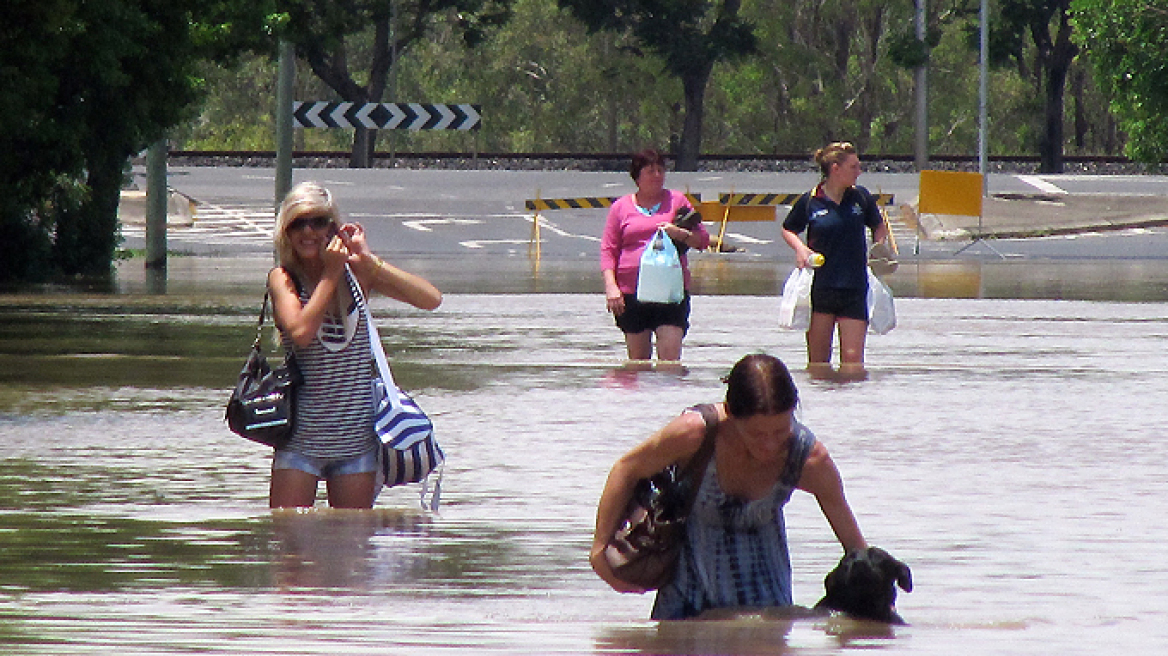 Πλήγμα στην οικονομία της Αυστραλίας οι πλημμύρες