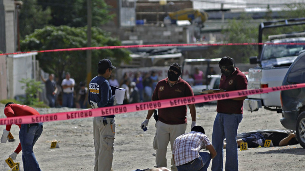 Συμμορία σκόρπισε το θάνατο στο Μεξικό