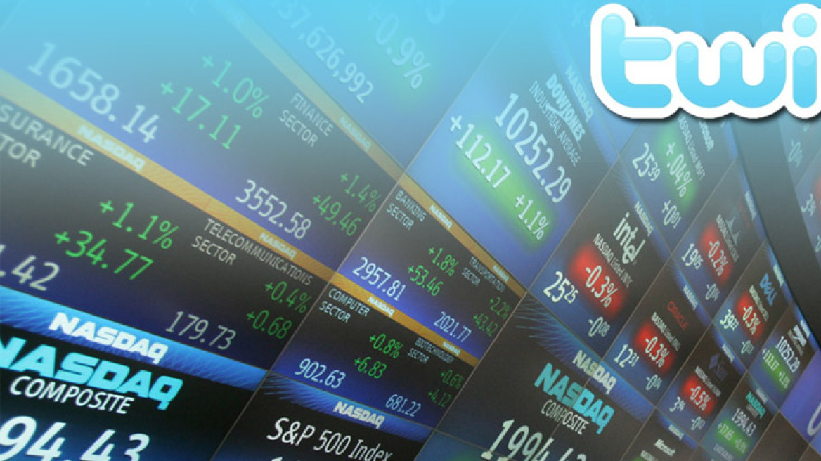 Το Twitter «βλέπει» τι θα κάνουν τα χρηματιστήρια