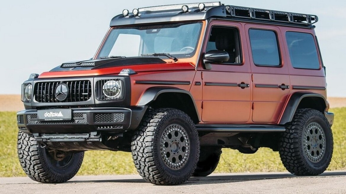 H σκληροτράχηλη Mercedes G-Class της delta4×4