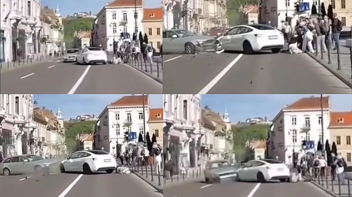 Ανατριχιαστικό video: Tesla σώζει τη ζωή ανθρώπου (video)