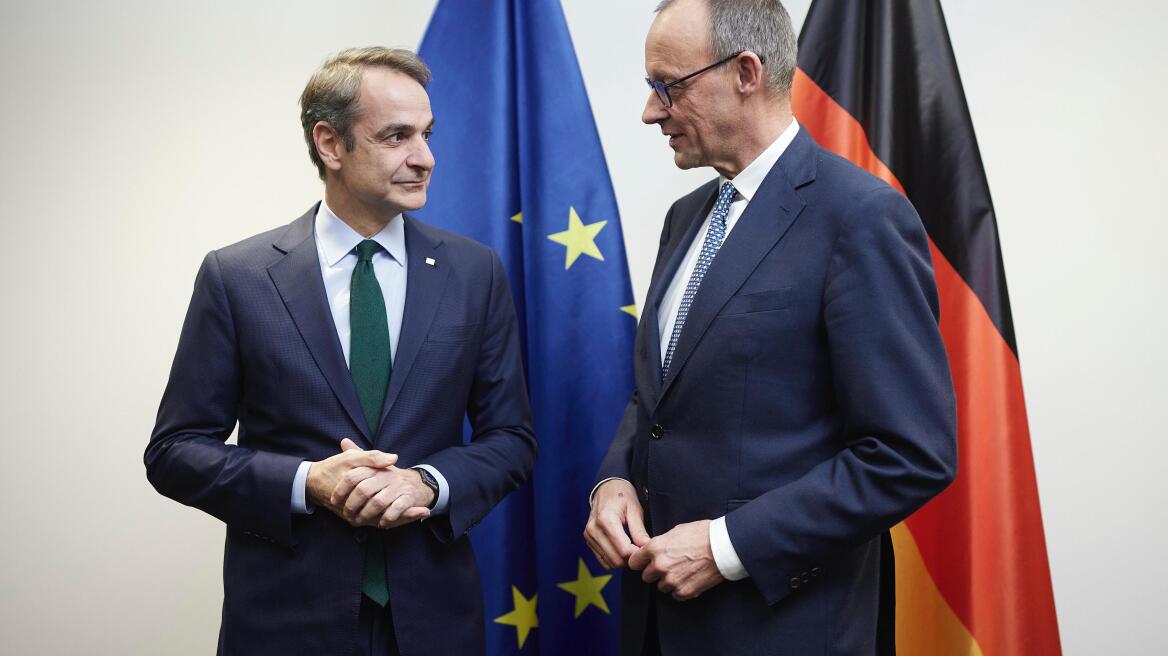 Τηλεφωνική επικοινωνία Μητσοτάκη με τον νικητή των γερμανικών εκλογών Φρίντριχ Μερτς