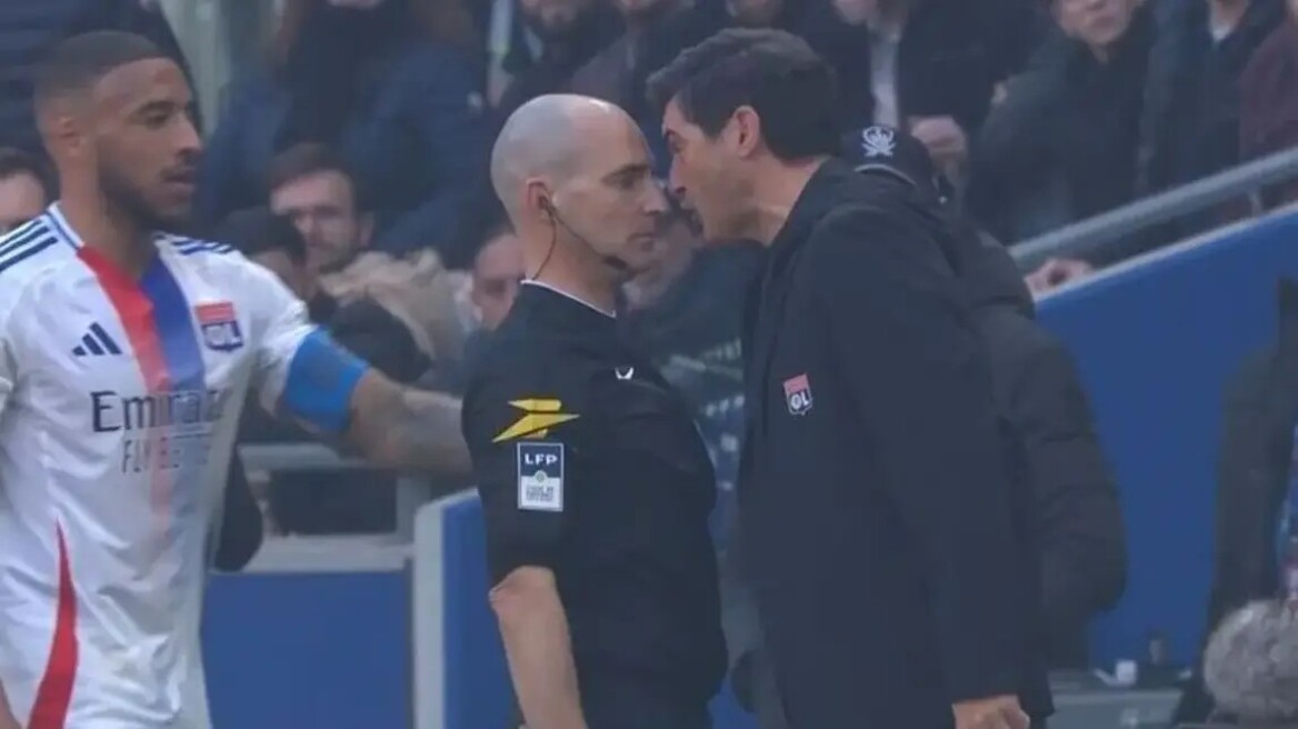 Απειλείται με βαριά καμπάνα ο Φονσέκα: «Ήταν εκτός ελέγχου» λέει ο διαιτητής για την επίθεση του Πορτογάλου τεχνικού