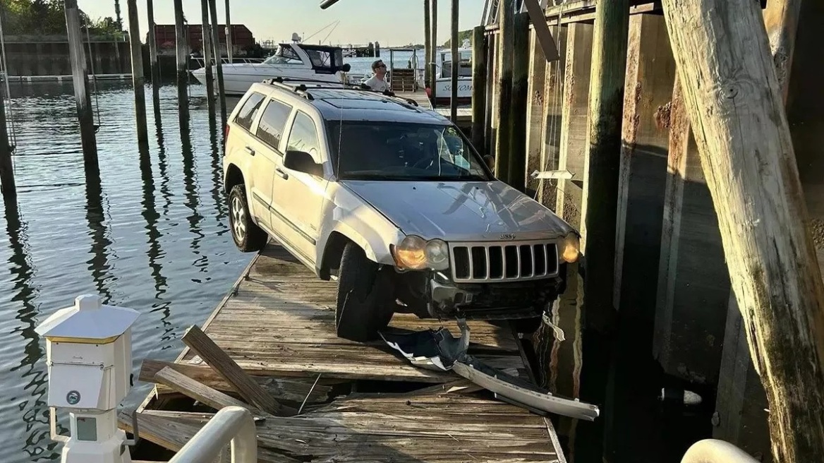 Απίστευτο video: Το Cherokee έπιασε… λιμάνι
