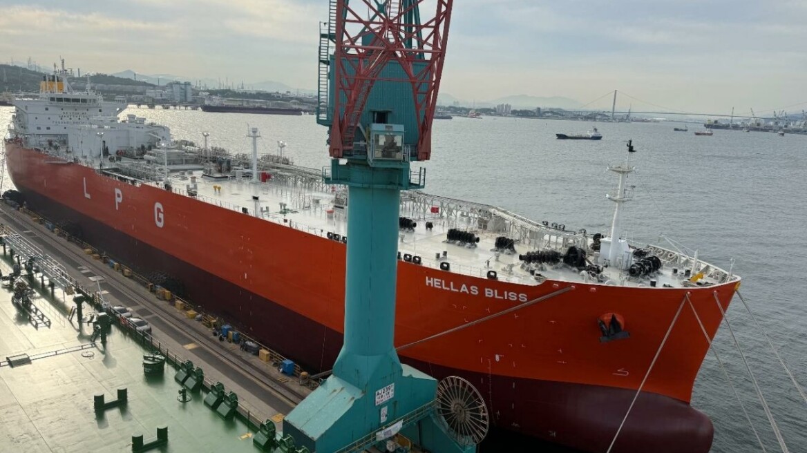 Latsco Shipping: Είδαμε από κοντά το νεότευκτο «Hellas Bliss» στις γιάρδες της Hyundai