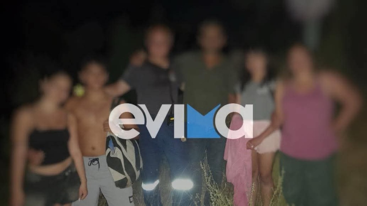 Εύβοια: Περιπέτεια για μητέρα, τα δύο παιδιά της και δύο φίλους τους  - Εγκλωβίστηκαν κοντά σε καταρράκτη, πώς τους έσωσαν 