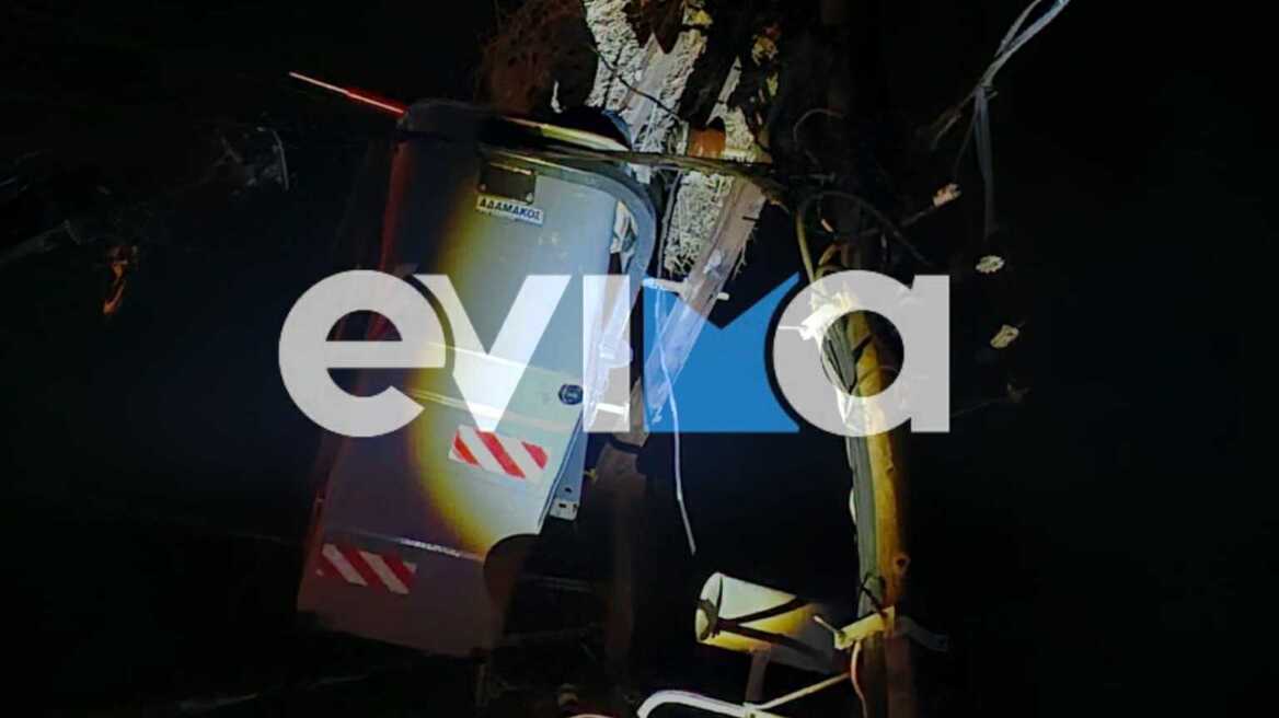 Χωρίς ρεύμα χωριό στη Βόρεια Εύβοια λόγω κακοκαιρίας
