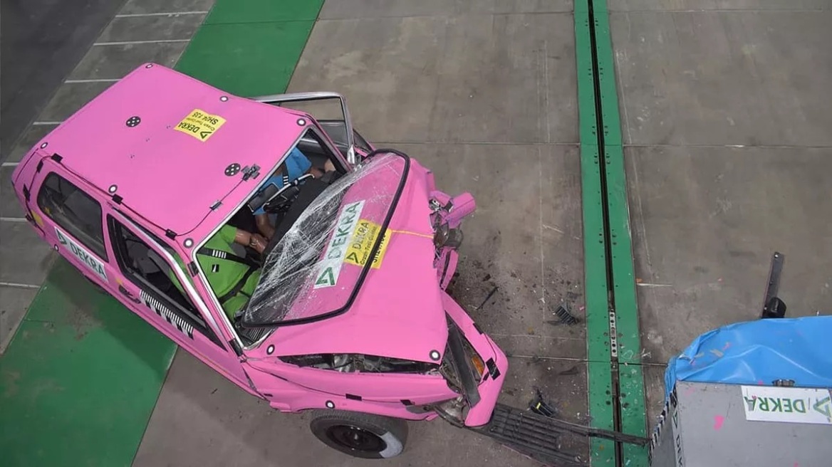 Δυστυχώς, τα παλιά αυτοκίνητα είναι… σκοτώστρες (video)