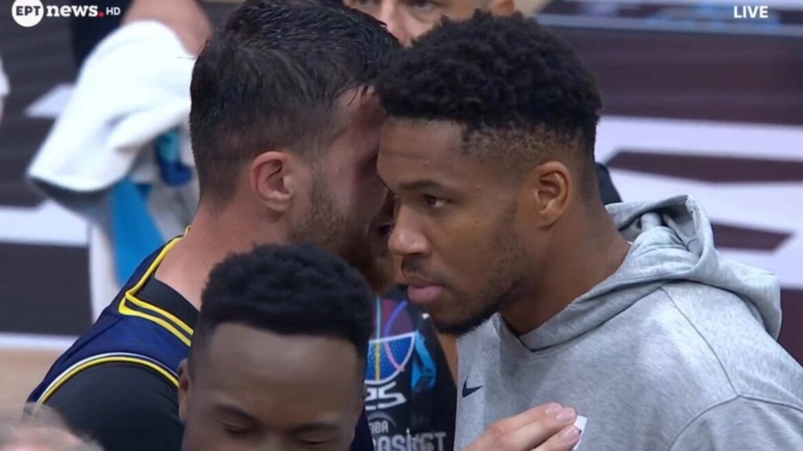 EuroBasket 2025: Έδωσε εξηγήσεις στον Γιάννη ο Νούρκιτς, το τετ-α-τετ στη λήξη του αγώνα με τη Βοσνία
