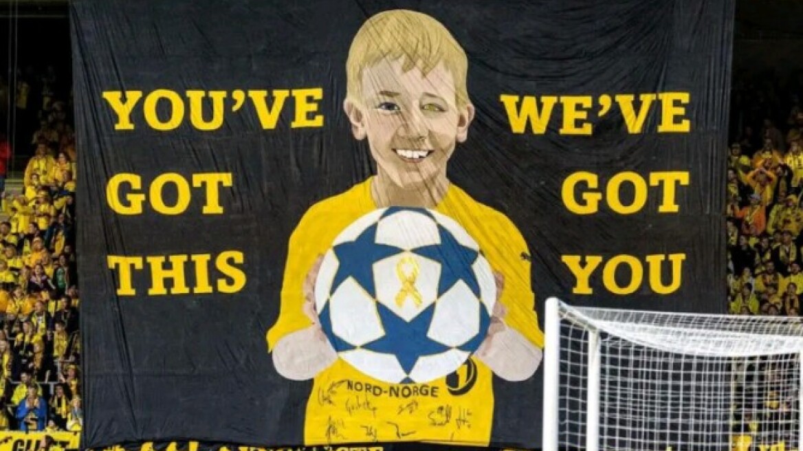 Champions League: Η υπόκλιση των οπαδών της Μπόντο Γκλίμτ στον 9χρονο Φρέντρικ