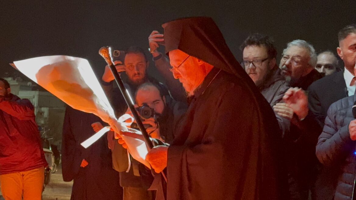 Συντετριμμένος ο Πατριάρχης Βαρθολομαίος επισκέφθηκε την Τούμπα: Είμαι κοντά στους οικείους και σε όλους τους οπαδούς του ΠΑΟΚ