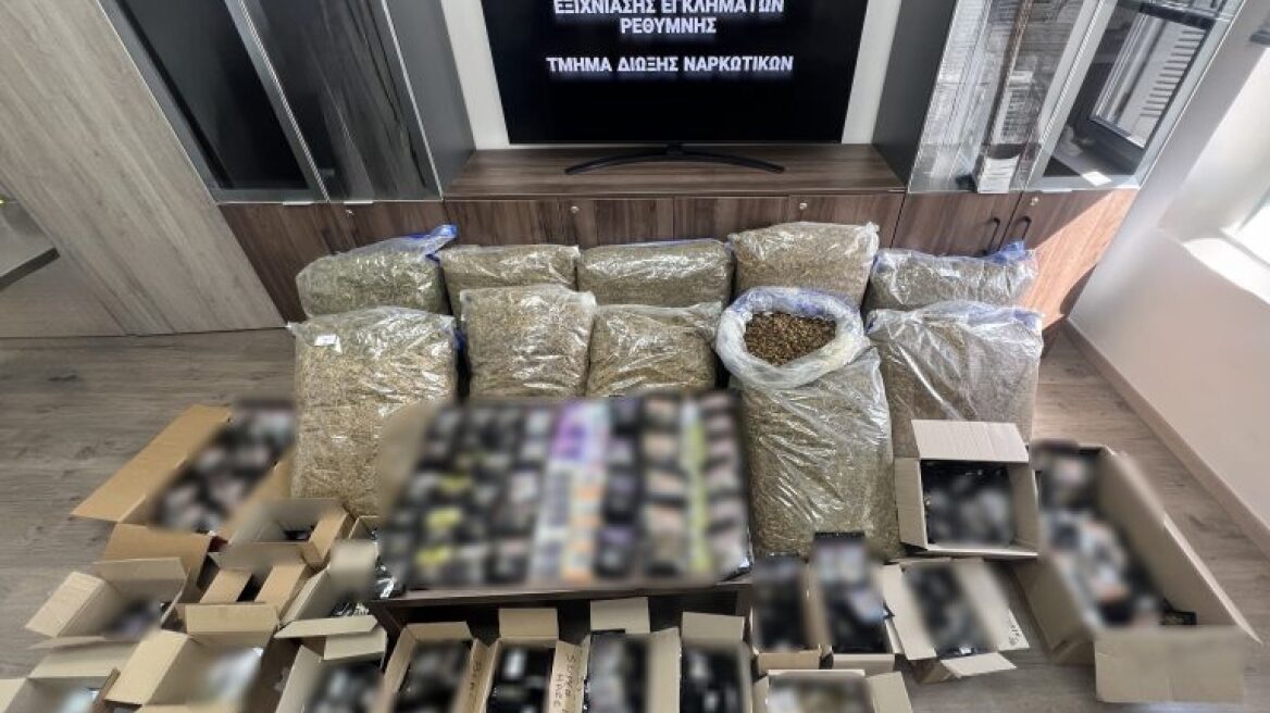 Συνελήφθη 42χρονος στο Ρέθυμνο με περισσότερα από 75 κιλά κάνναβης
