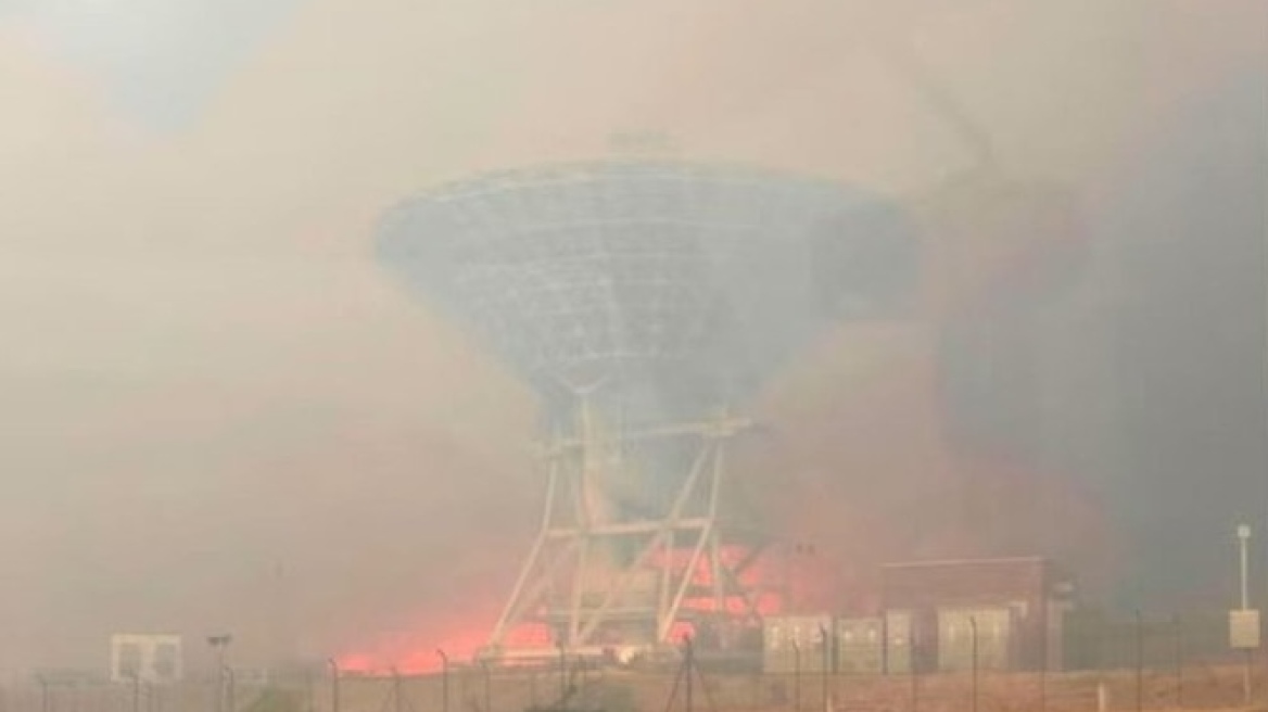 Μέσα από εγκαταστάσεις της NASA στη Μαδρίτη πέρασαν οι φλόγες από τις καταστροφικές πυρκαγιές
