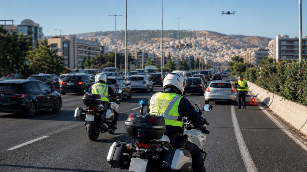Με νέα ομάδα και drones... χτυπάει από σήμερα το μποτιλιάρισμα η Ελληνική Αστυνομία - Η δράση της