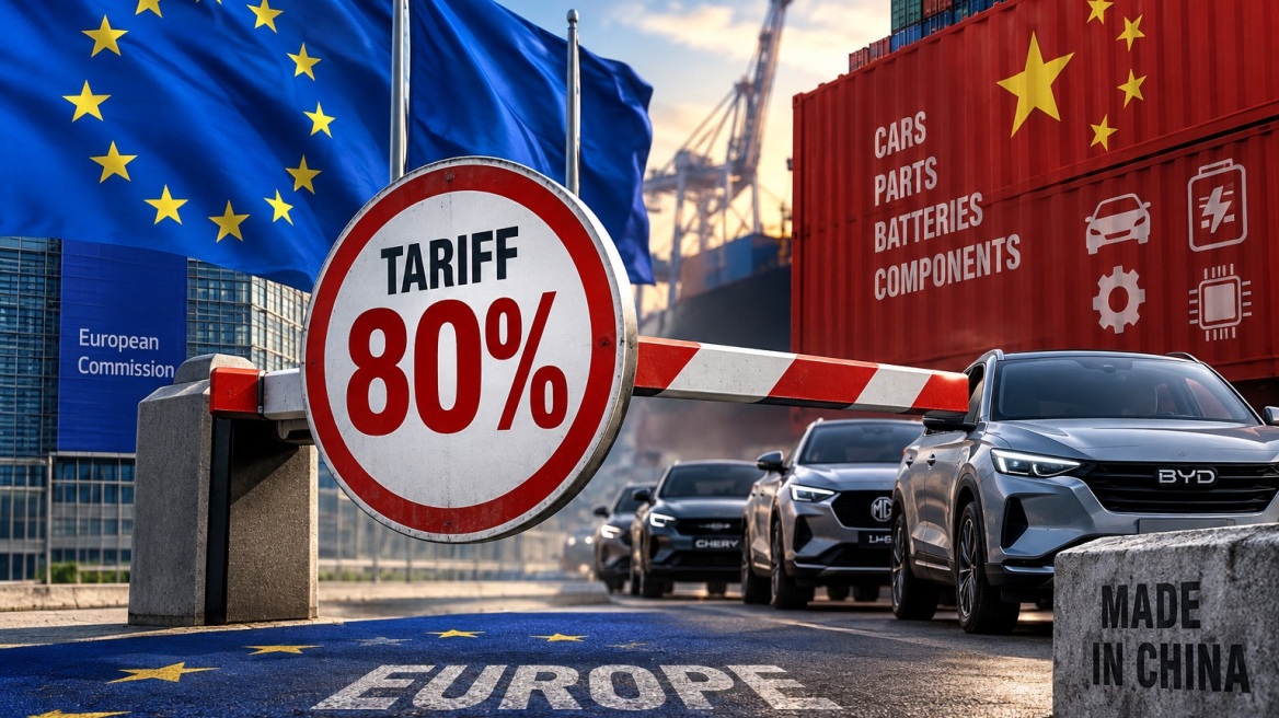 Ευρώπη: Πρόταση-σοκ για δασμούς 80% στα κινεζικά