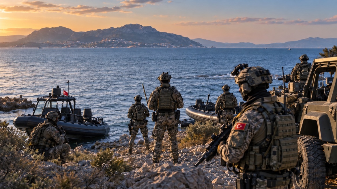 2.000 Τούρκοι κομάντος απέναντι από τη Σάμο - Η κίνηση που παρακολουθεί η Αθήνα