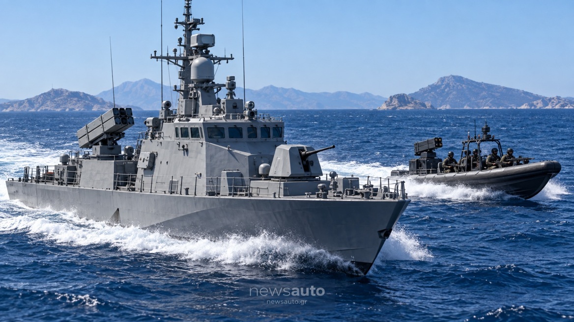 «Σκληραίνει» το Πολεμικό Ναυτικό στο Αιγαίο με νέους πυραύλους