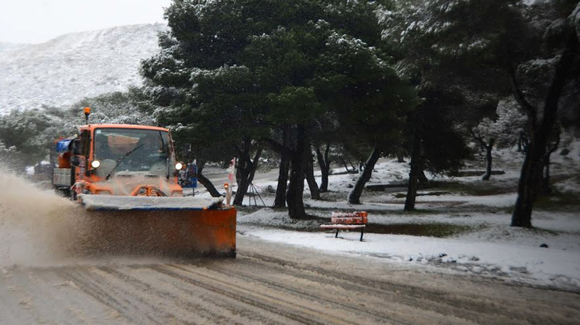 Δείτε σε ποιες περιοχές θα χτυπήσει ο χιονιάς