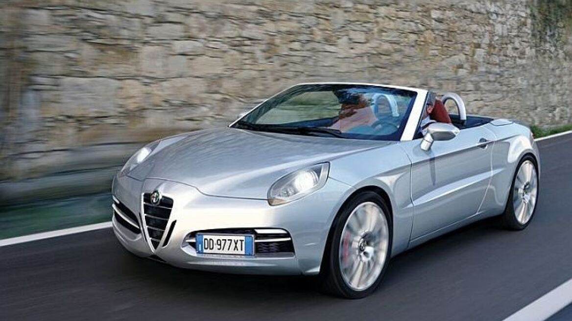 H νέα Alfa Spider έναι 4C! 