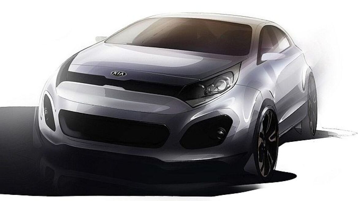 Σκίτσα από το επόμενο Kia Rio