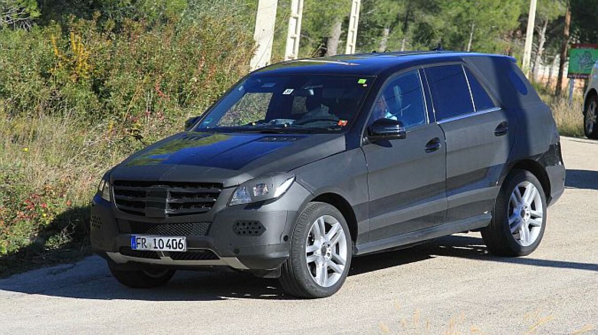 Η νέα Mercedes ML ενόψει!