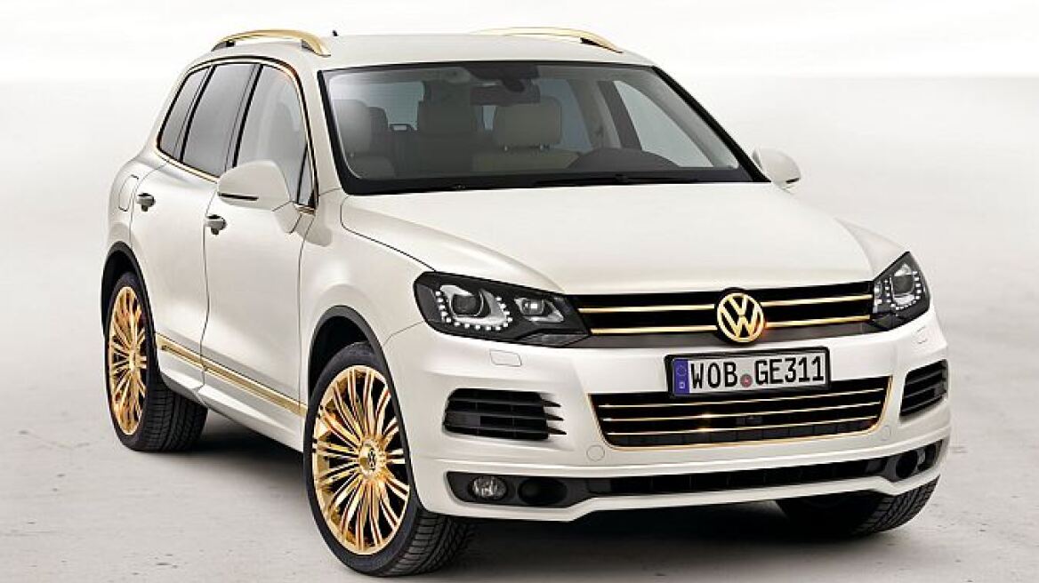 VW Tοuareg Gold Edition: Λεφτά υπάρχουν!