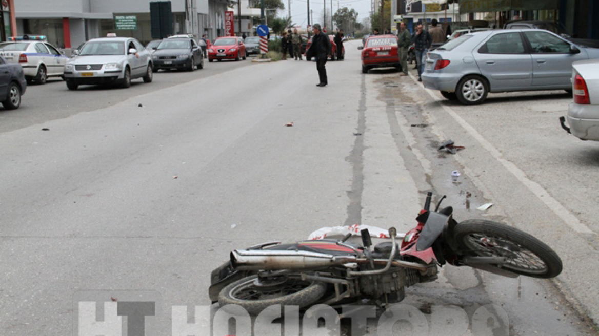 Δύο τροχαία σε Πύργο – Ζαχάρω Ηλείας 