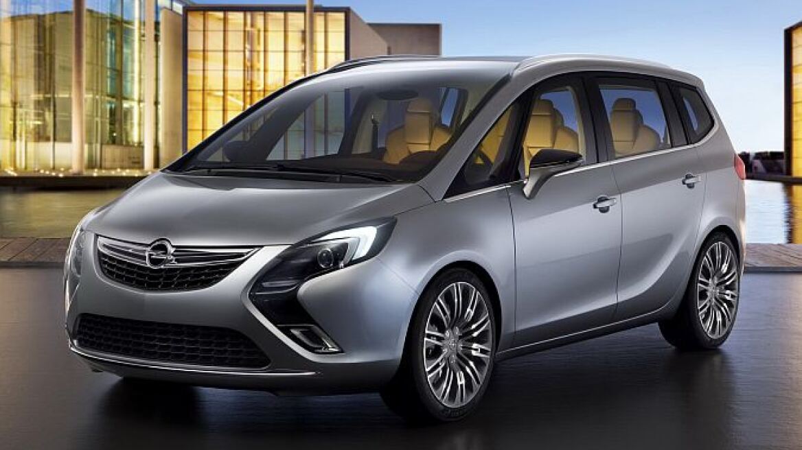 Γεύση απο το ολοκαίνουργιο Opel Zafira