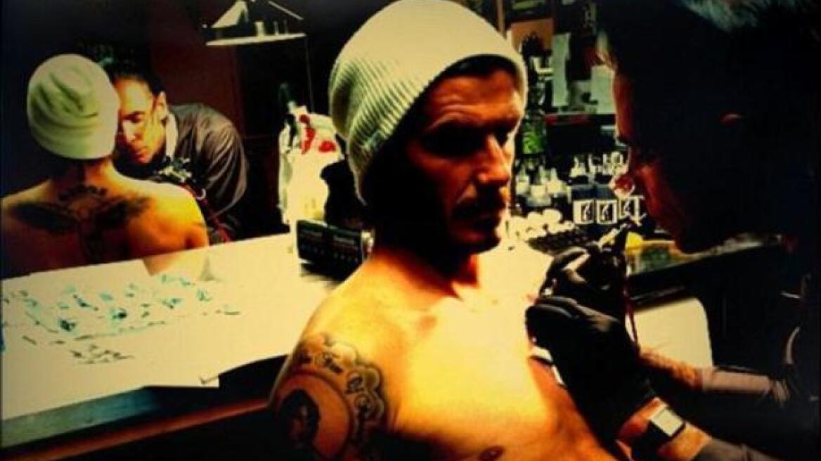 Kι άλλο tattoo "χτύπησε" ο Beckham!