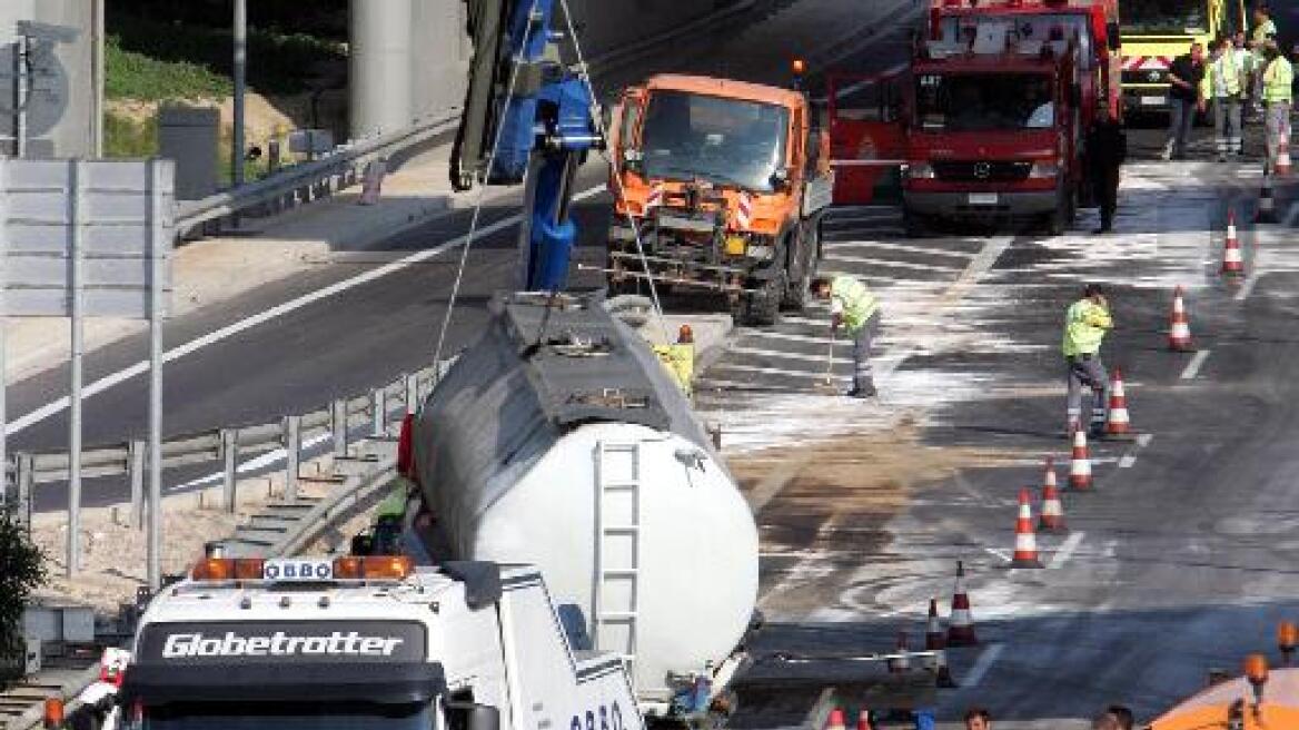 Αποκαταστάθηκε η κυκλοφορία στην εθνική οδό