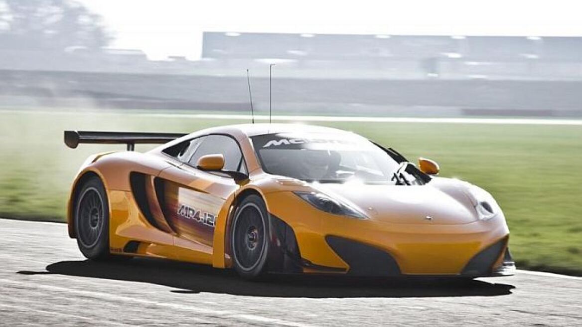 Video: Η αγωνιστική McLaren MP4-12C GT3!