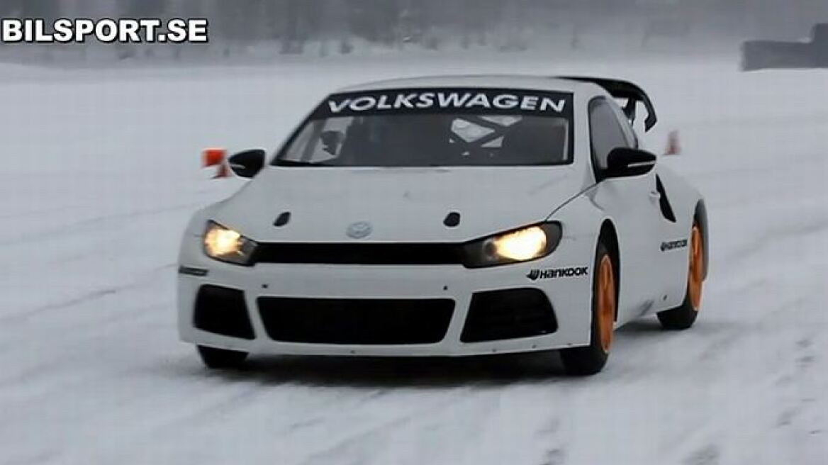 Video: VW Scirocco με 627 PS στο χιόνι!