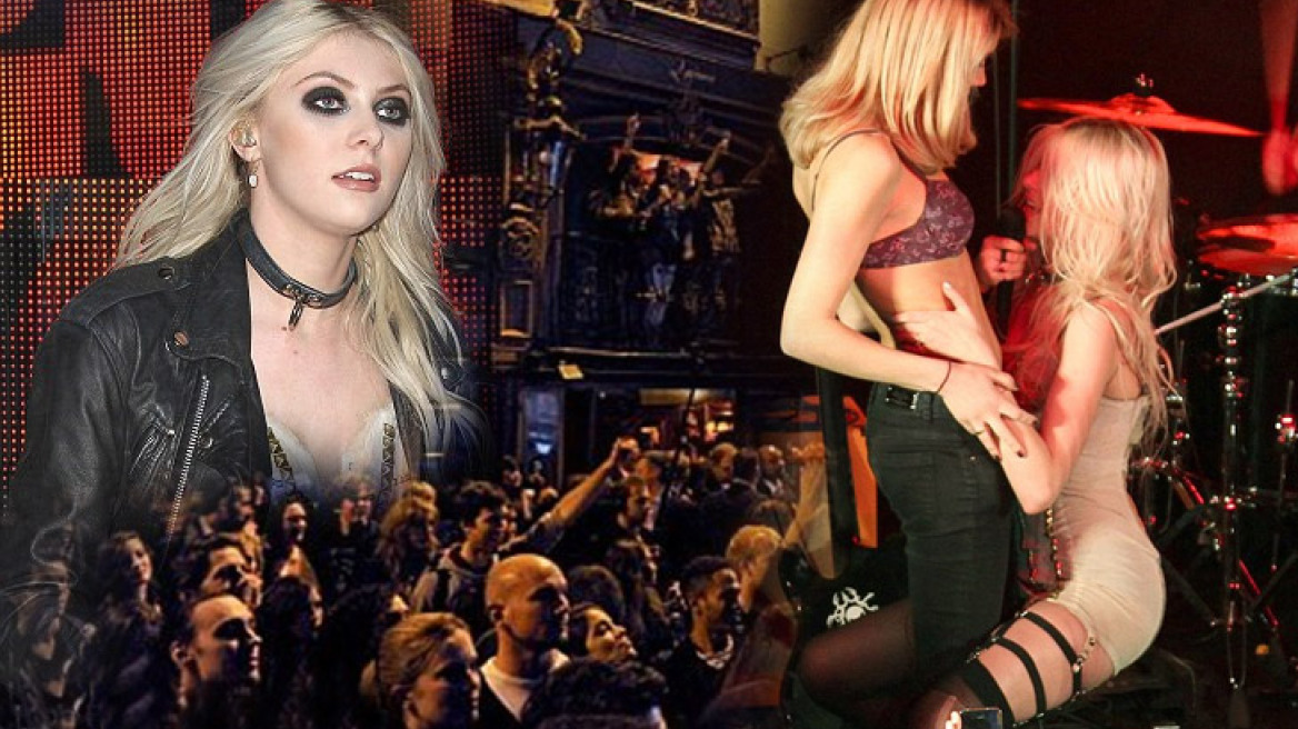 Πρόκληση on stage από την Taylor Momsen