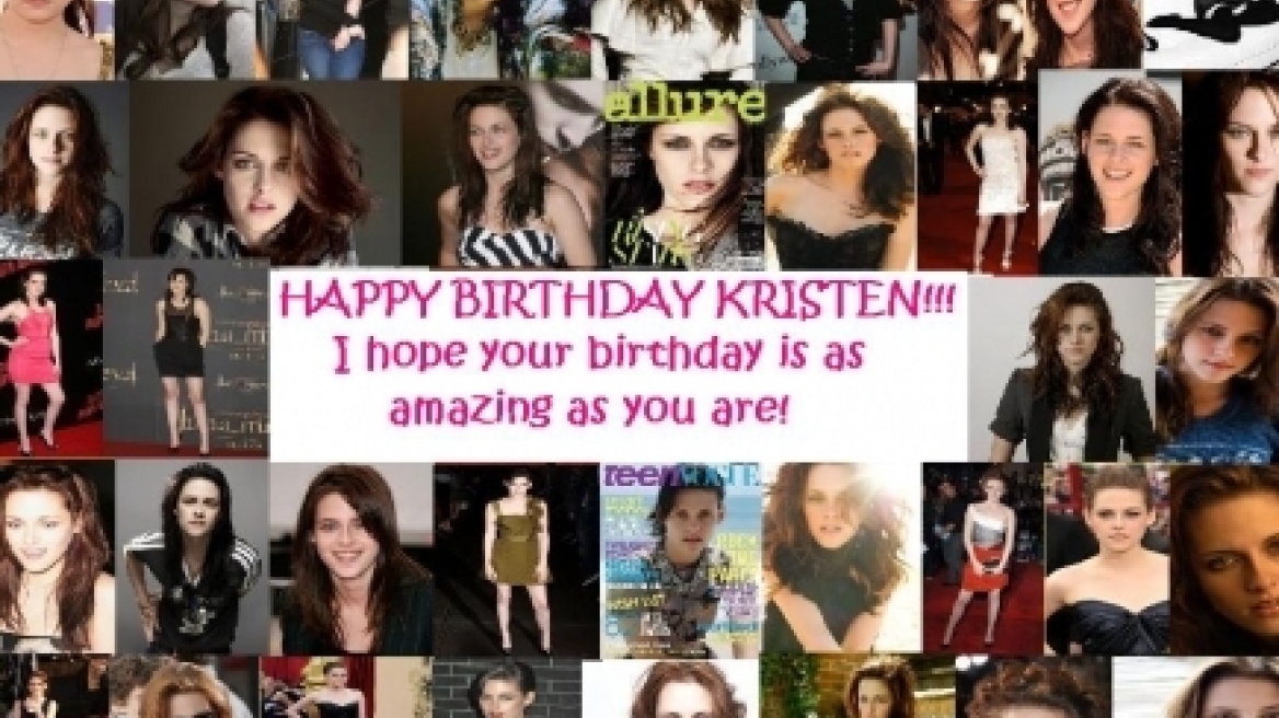 Kristen Stewart: «Happy birthday» από τους fans