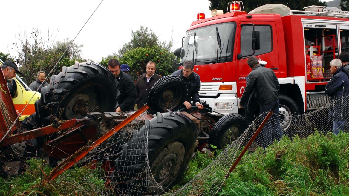 Γεωργικό μηχάνημα καταπλάκωσε 46χρονο 