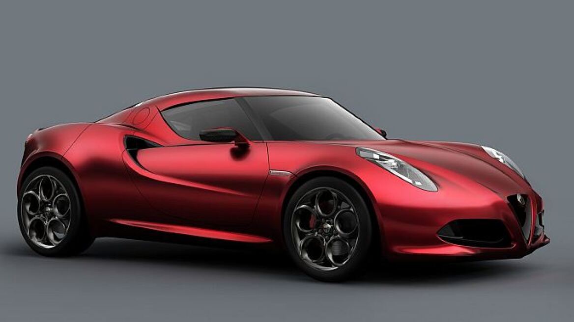 Πισωκίνητη η Alfa 4C!