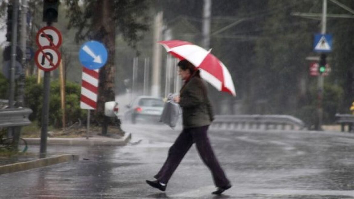 Sporadic rainfall and slight temperature increase