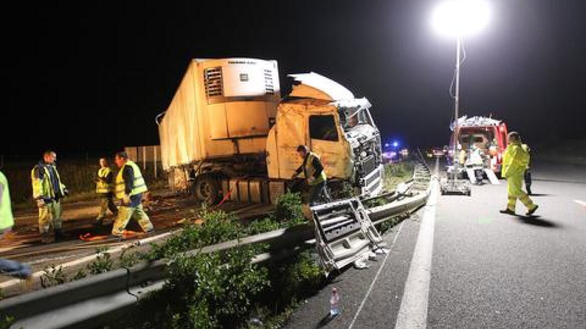 Θανάσιμος τραυματισμός οδηγού νταλίκας στις Σέρρες